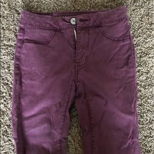 American Eagle Red jeans